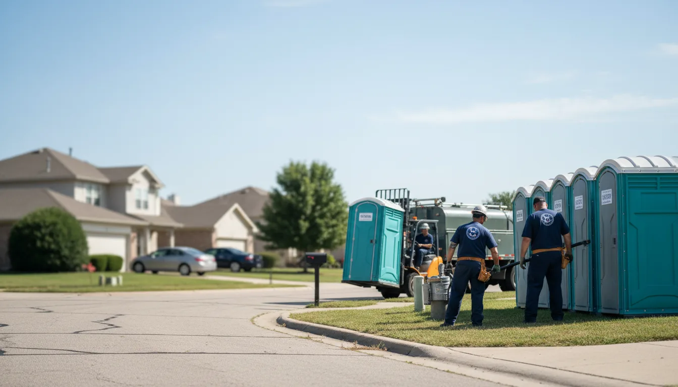 Porta Potty Rental in Waxahachie, TX near me